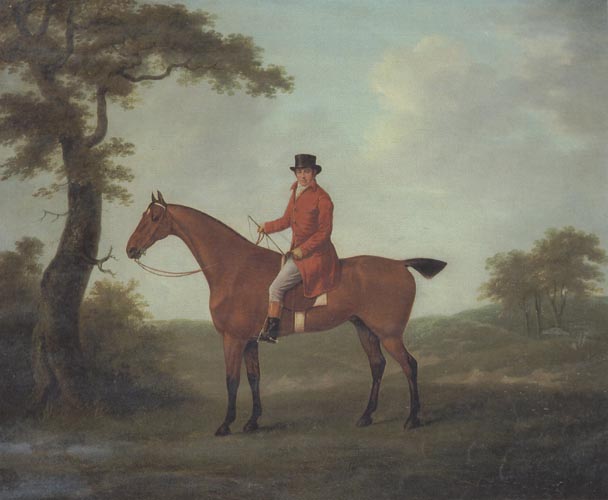 John Nost Sartorius A Huntsman in a Wooded Landscape